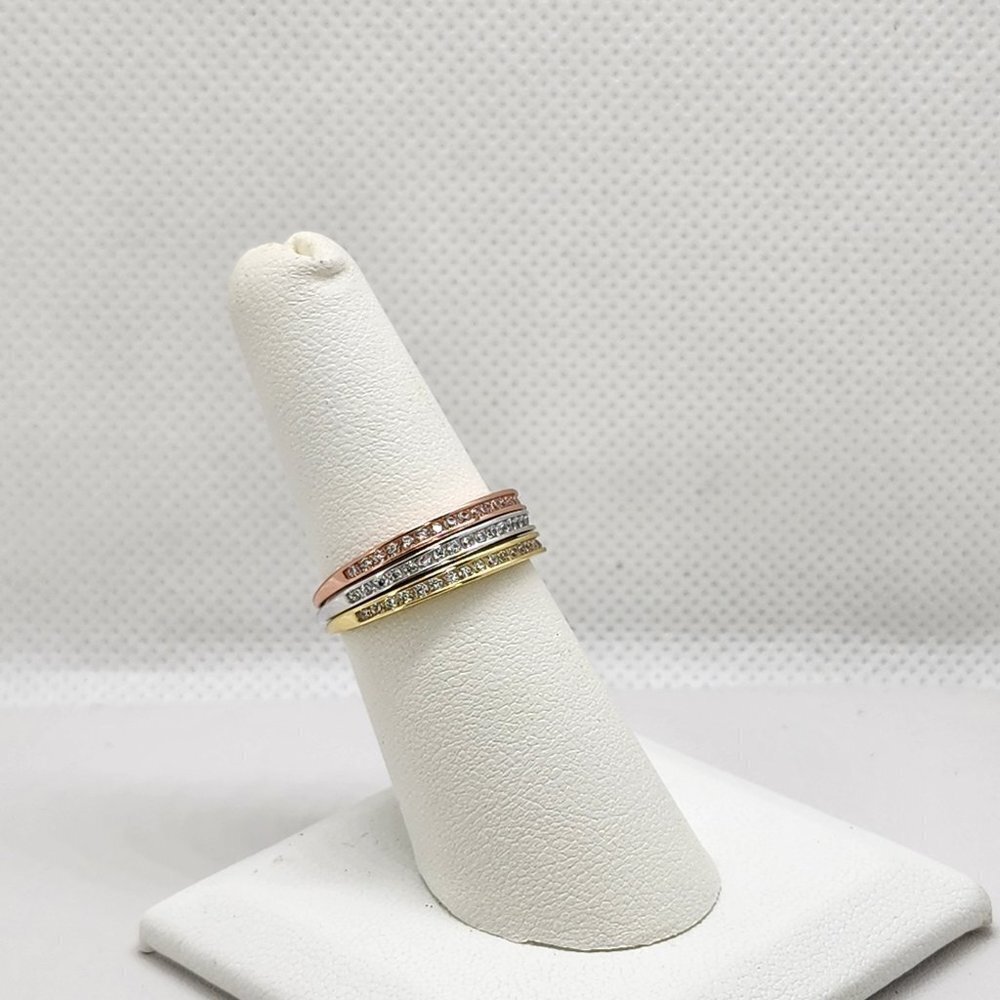 Brand New Sterling Silver 925 3pc Ring